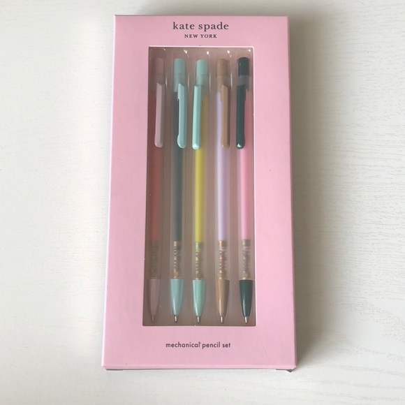 Kate Spade New York Colorblock Mechanical Pencil Set (NWT) - Picture 2 of 8